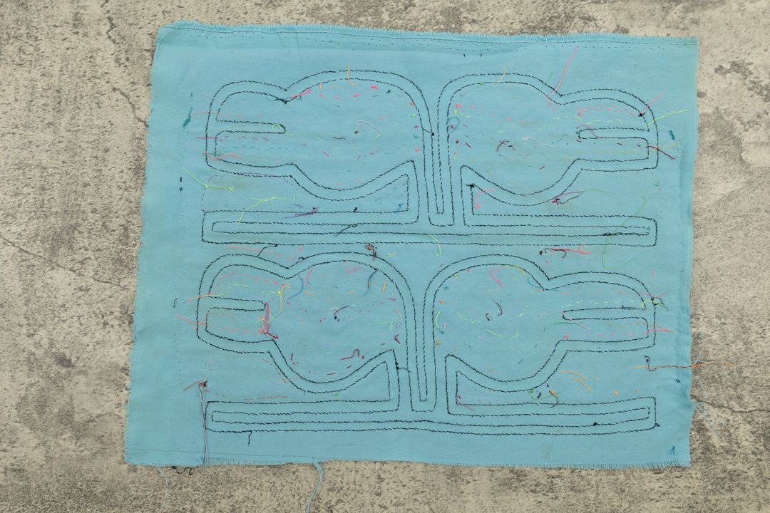 Handmade Bird Head Mola