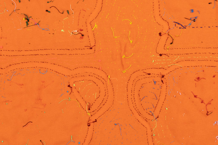 Oraange Flower Pot Mola