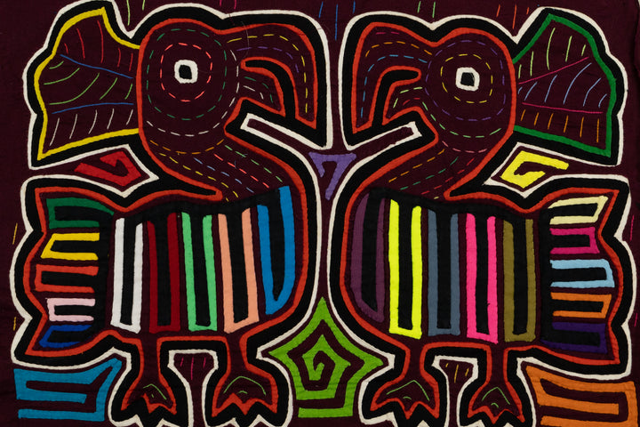 Handmade King And Queen Mola