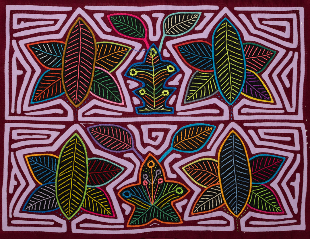Tropical Jungle Garden Floral Flower Mola