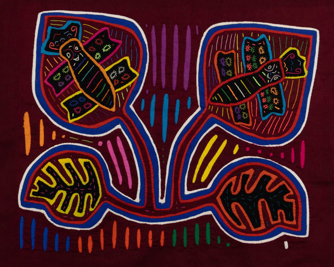 Butterfly Flower Mola