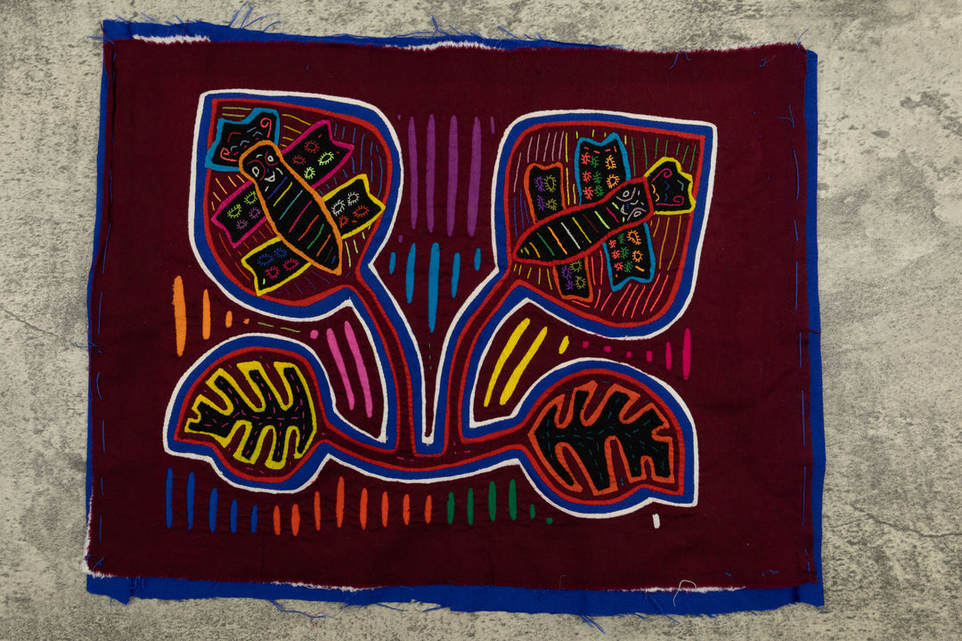 Butterfly Flower Mola