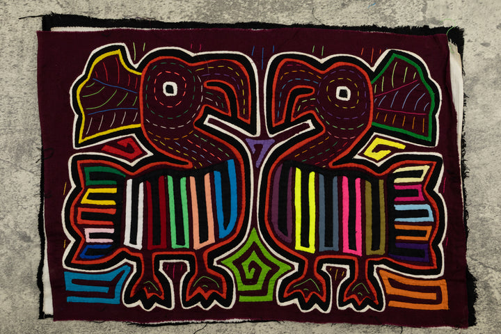 Handmade King And Queen Mola