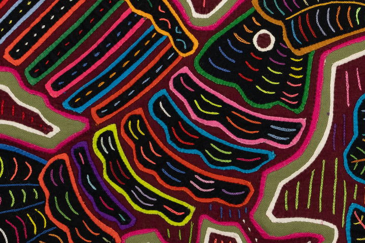 Toucan Parrot in Flight Panama Mola