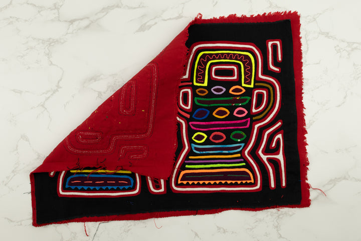 Handmade Jelly Jar Panama Mola