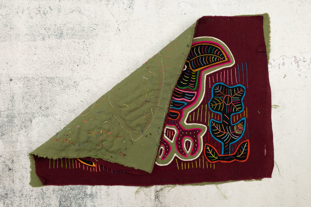 Toucan Parrot in Flight Panama Mola