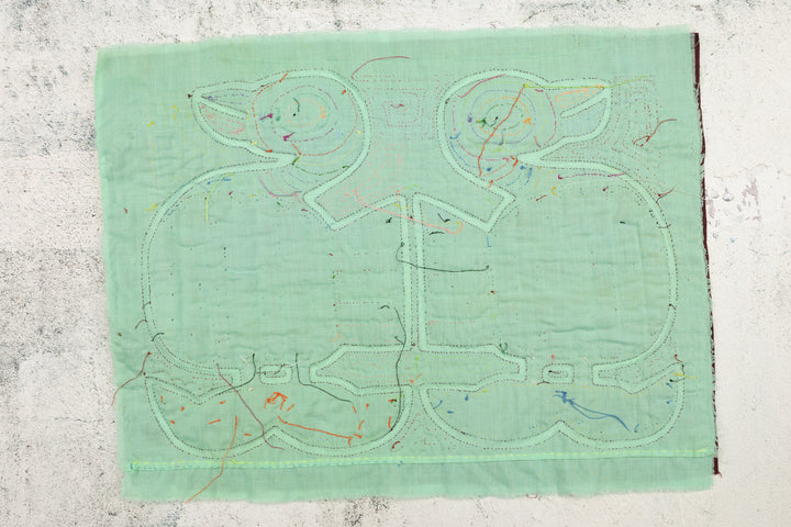 Fancy Feet Geese Panama Mola