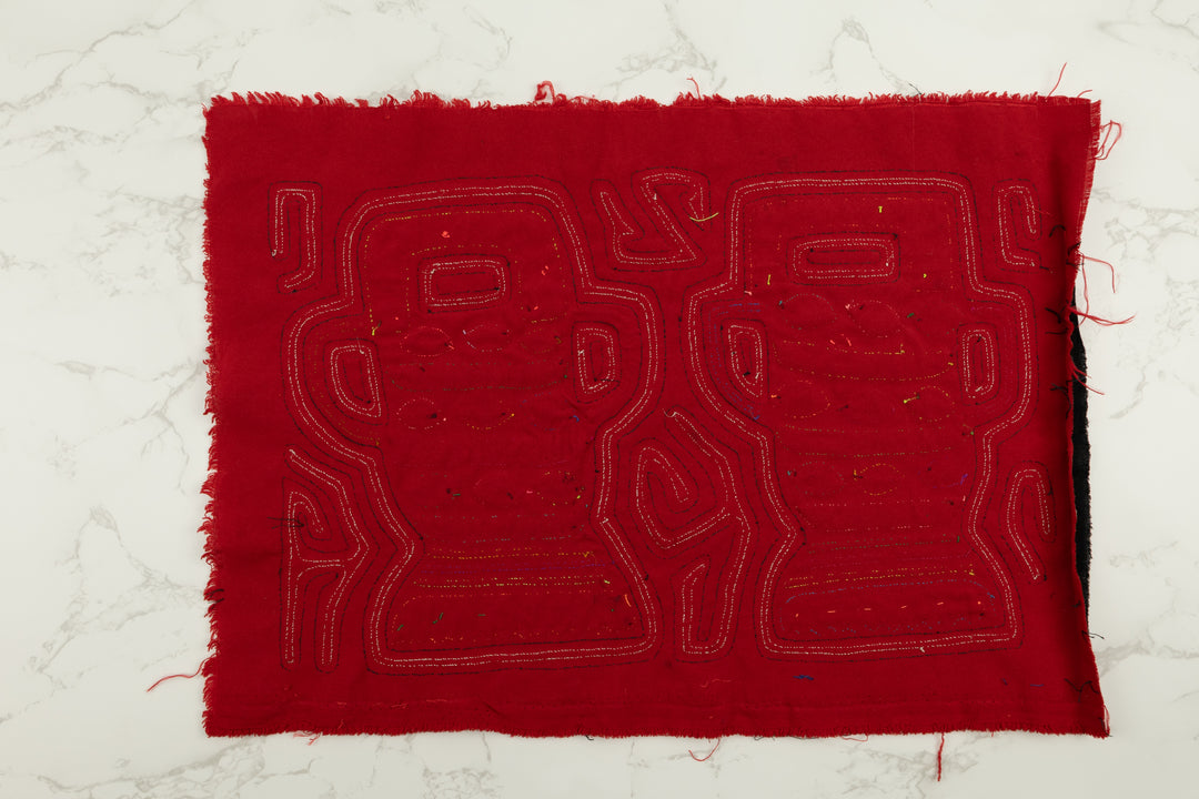 Handmade Jelly Jar Panama Mola