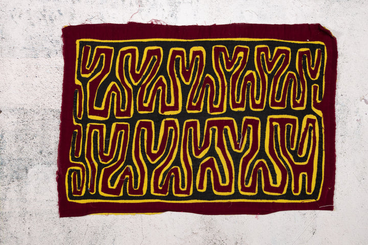 Black Yellow Maroon Tuning Fork Mola