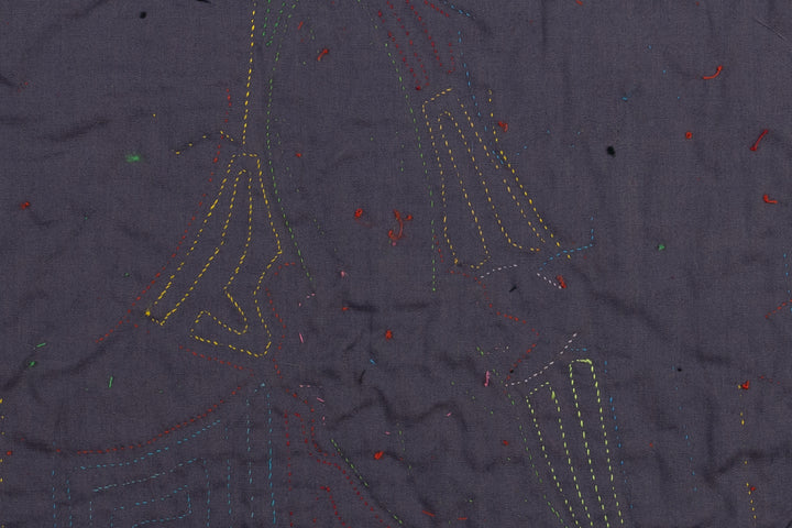 Blue Macaw Parrot Panama Mola