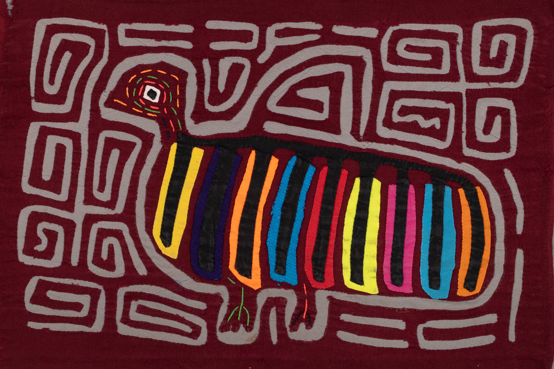 Guinea Fowl Bird Burgandy Gray Mola
