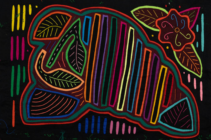 Tropical Seashell Panama Mola