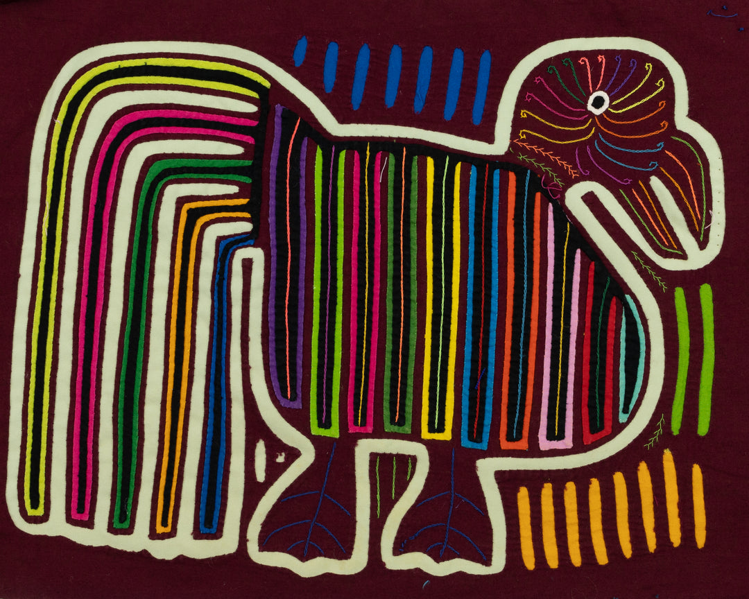 Rainbow Tail Panama Mola