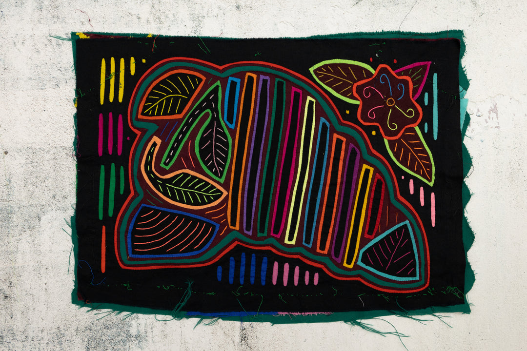 Tropical Seashell Panama Mola