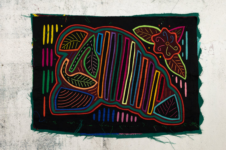 Tropical Seashell Panama Mola