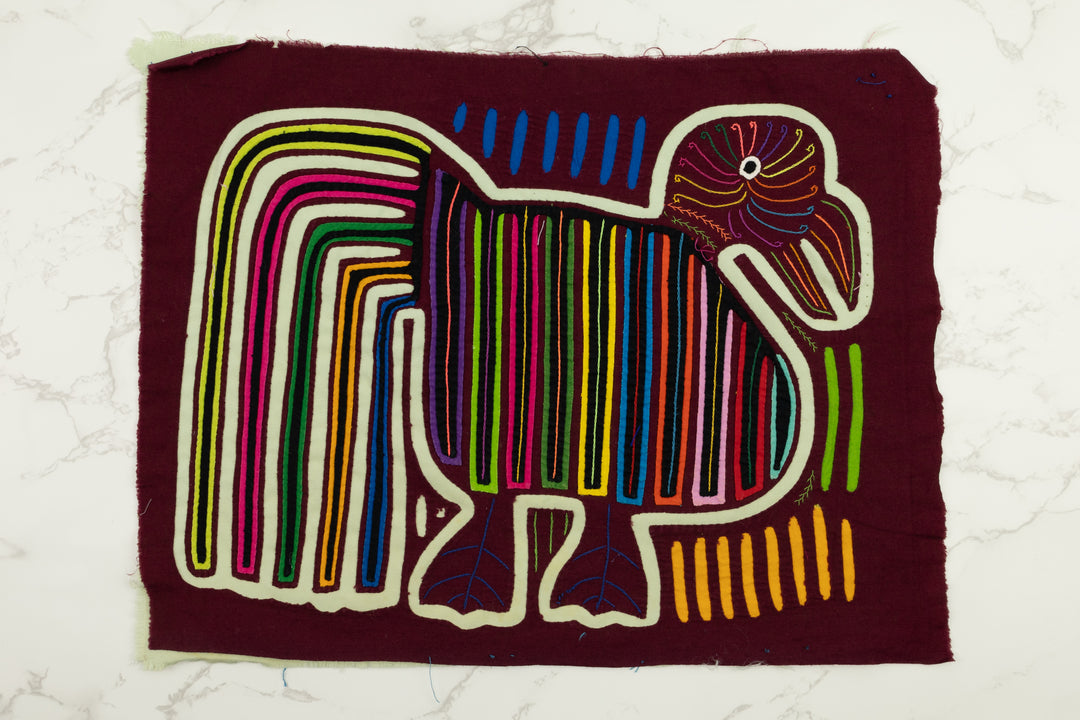 Rainbow Tail Panama Mola