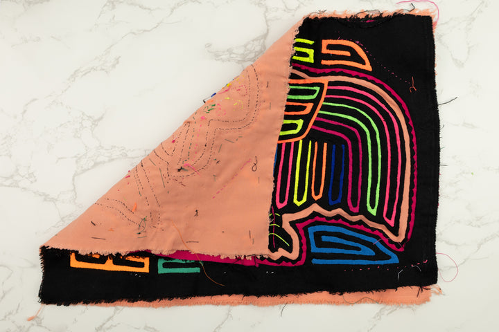 Rainbow Bird Panama Mola