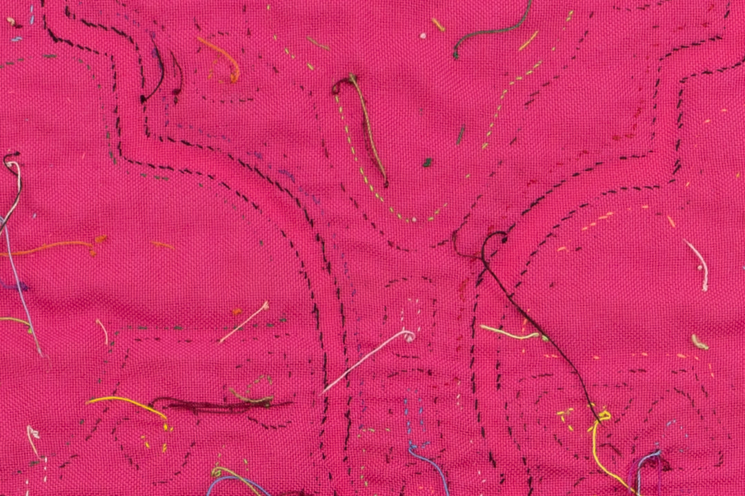 Bird Fish Jar Panama Mola