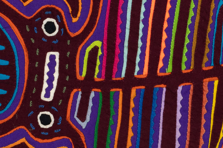 Violet People Eater Panama Mola