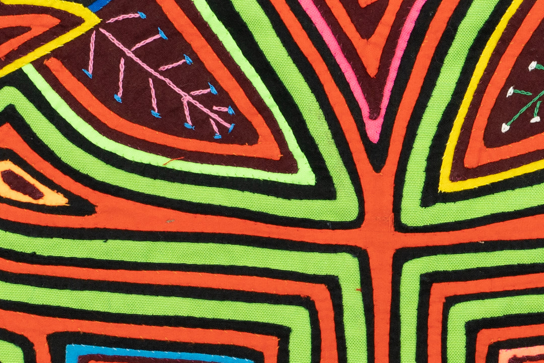 Orange Blosoom Flower Mola