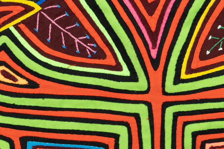 Orange Blosoom Flower Mola