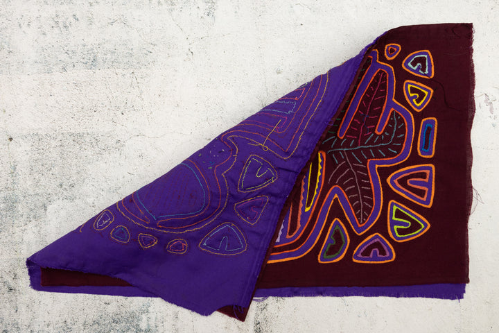 Violet People Eater Panama Mola