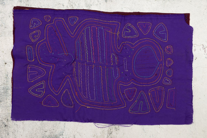 Violet People Eater Panama Mola