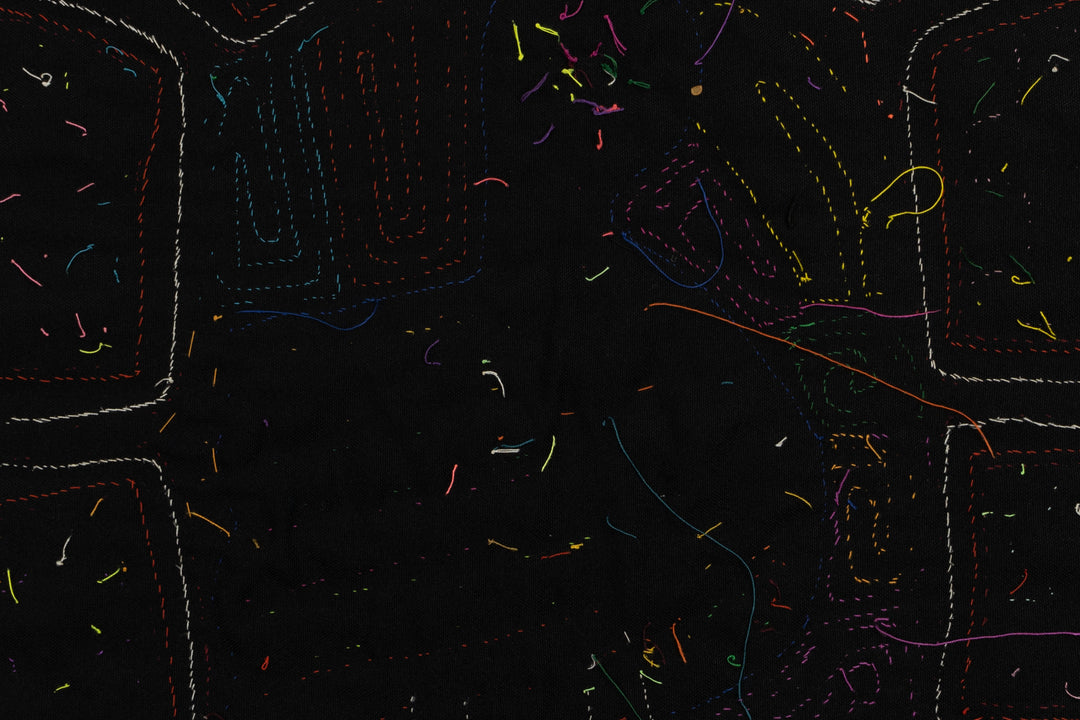 Handmade Turkey Bird Panama Mola