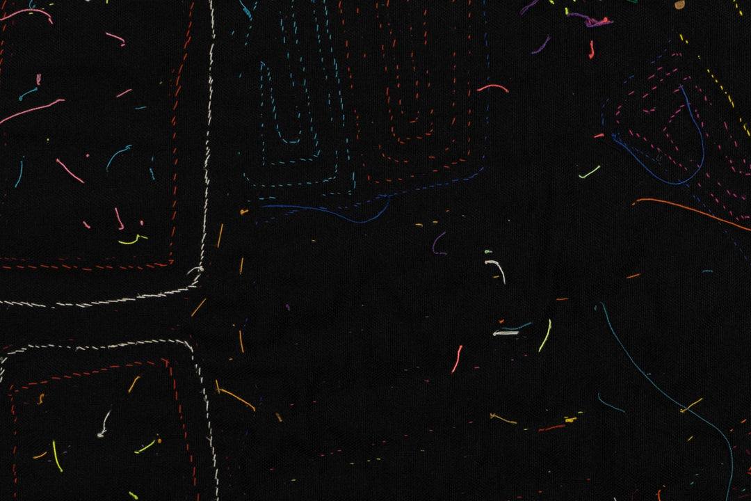 Handmade Turkey Bird Panama Mola