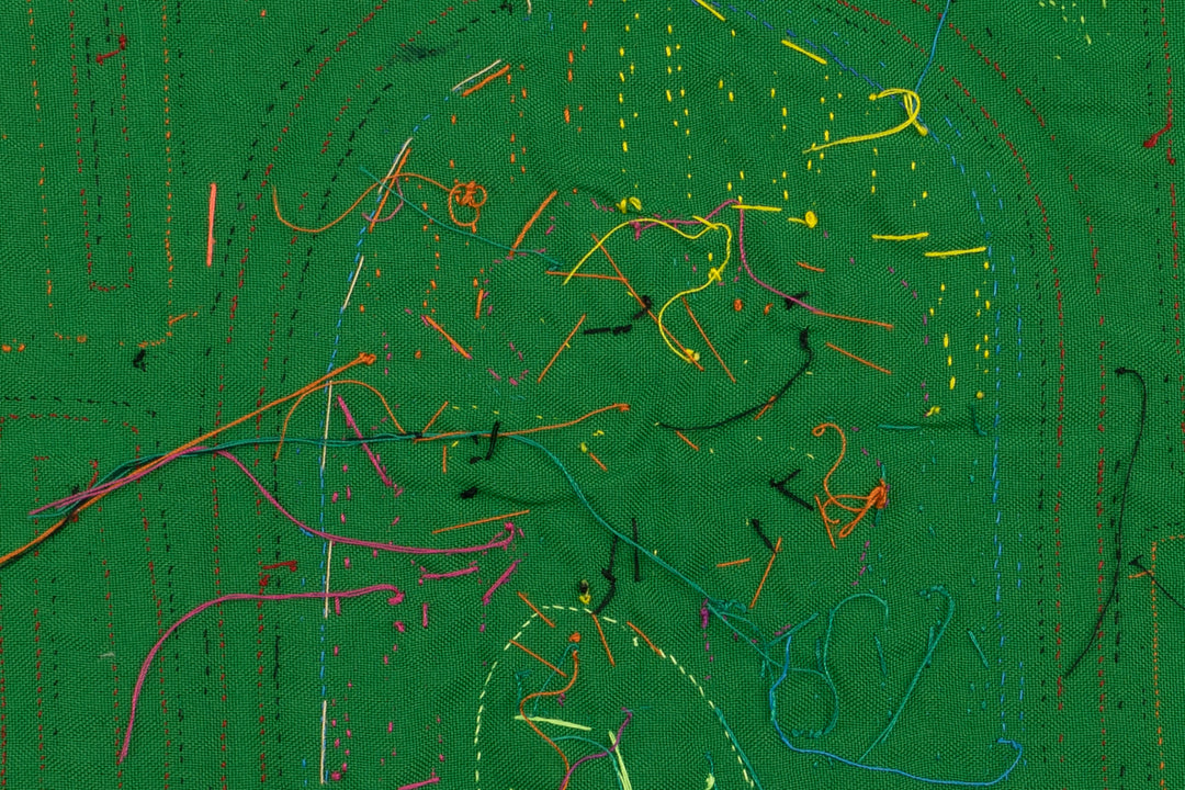 Flower in Bottle Panama Mola