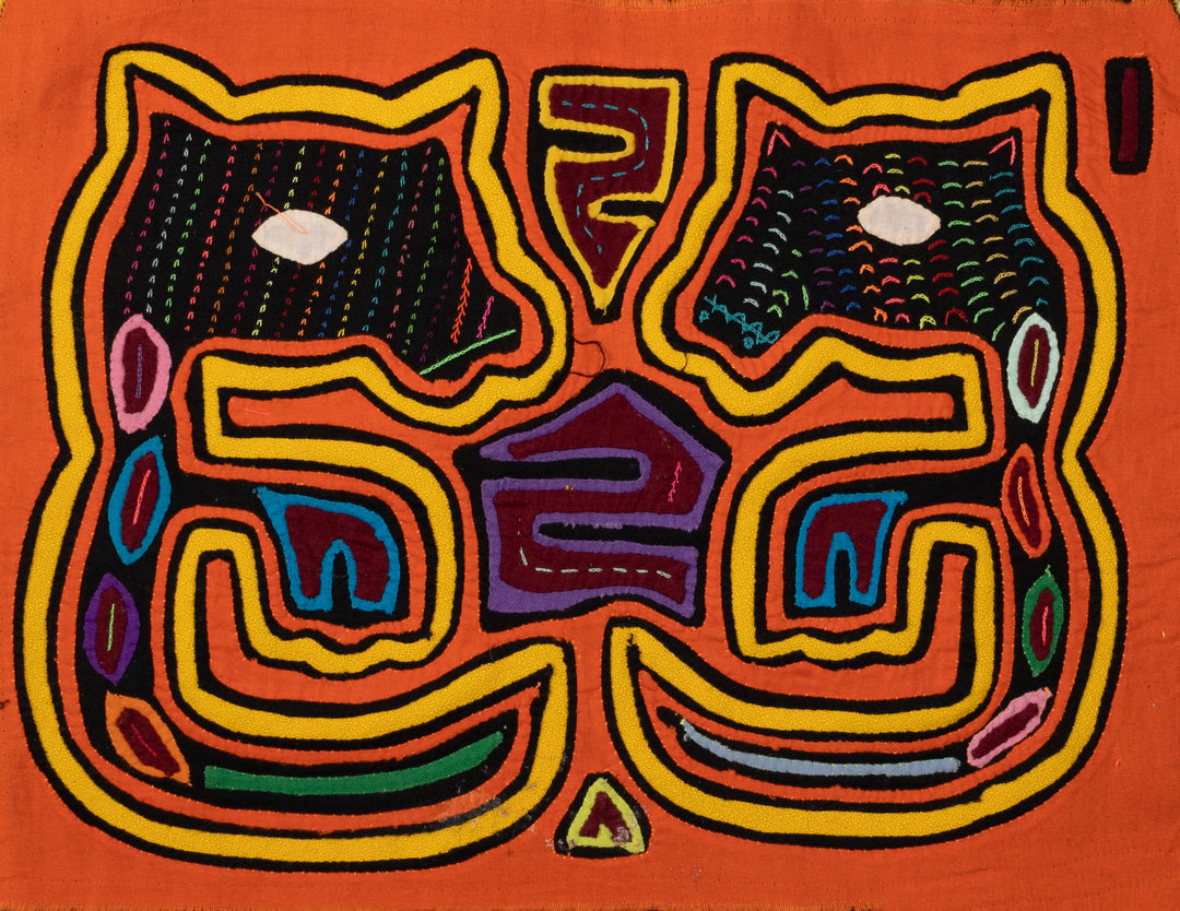 Orange Yellow Black Critter Mola