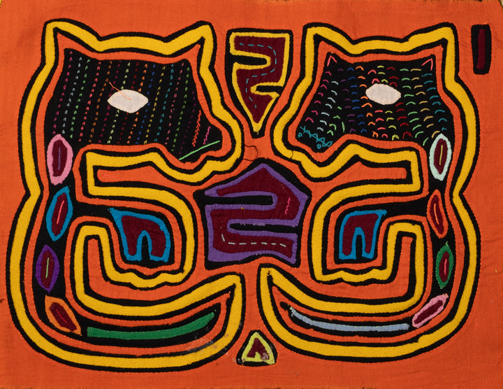 Orange Yellow Black Critter Mola