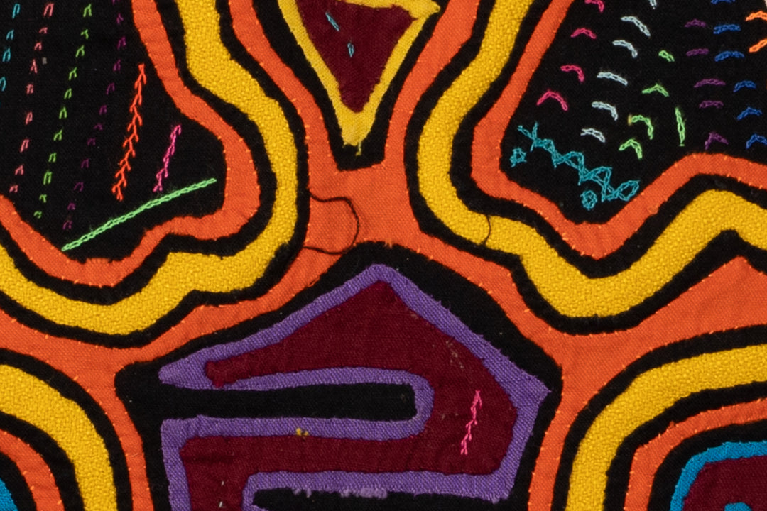 Orange Yellow Black Critter Mola