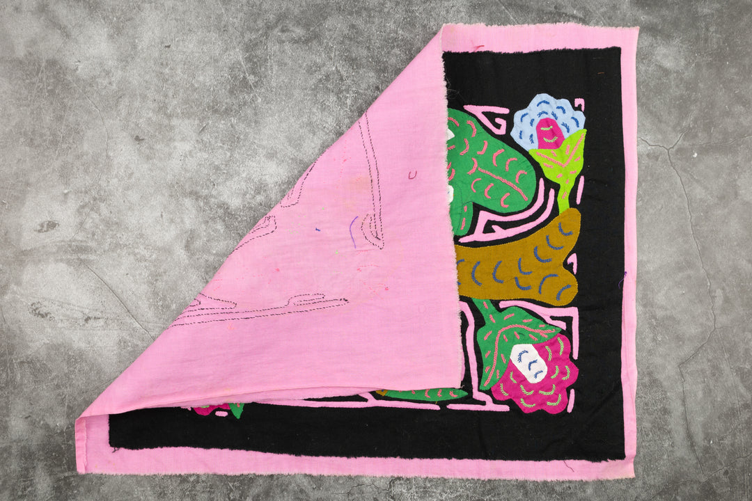 Pink and Green Iguana Parrot Mola