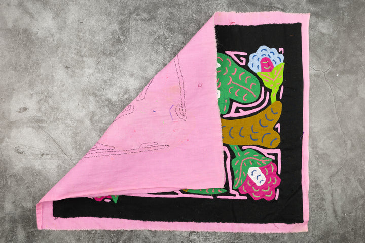 Pink and Green Iguana Parrot Mola