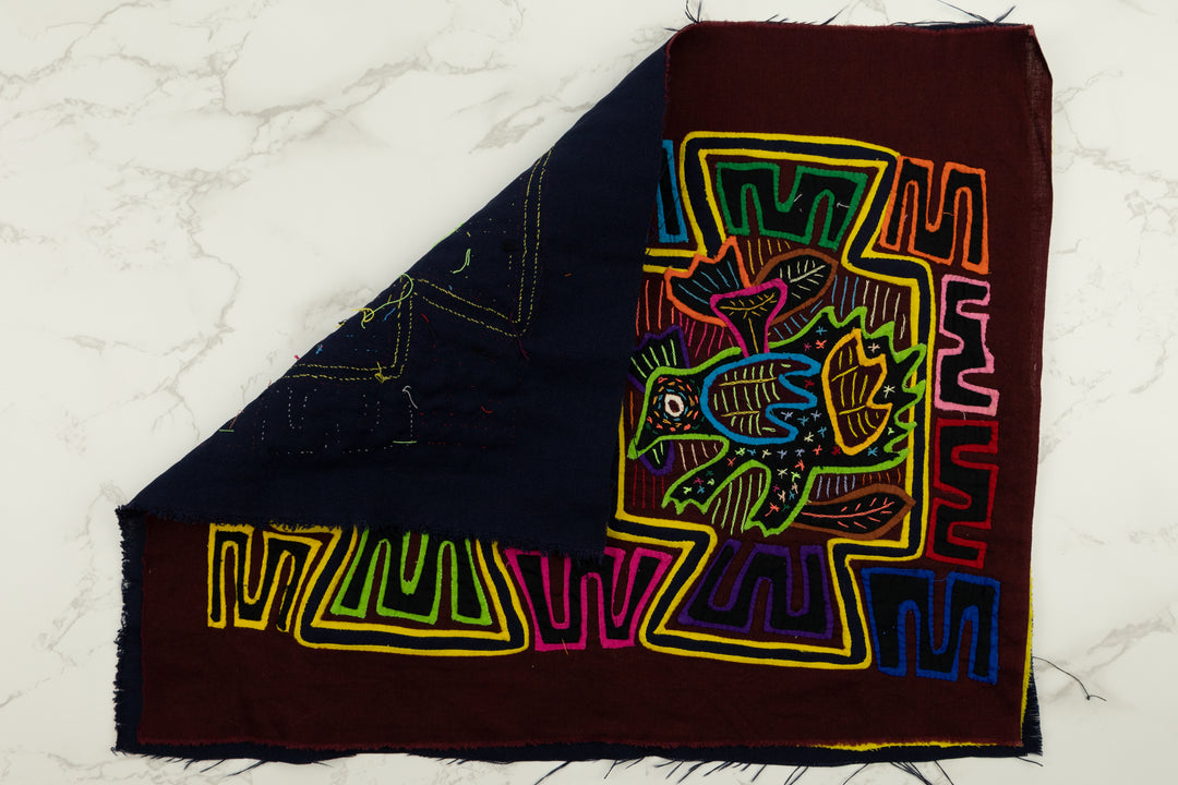 Handmade Cockfight Panama Mola