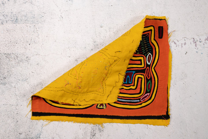 Orange Yellow Black Critter Mola