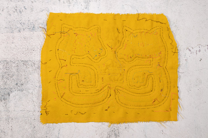 Orange Yellow Black Critter Mola