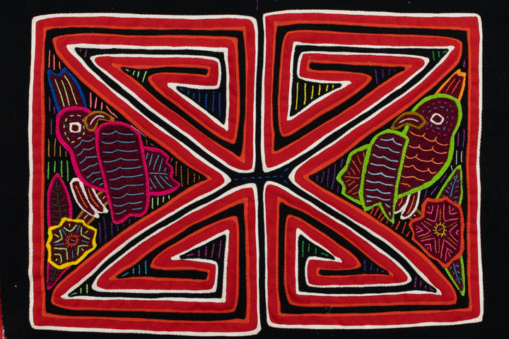 Geometric Bird Panama Mola