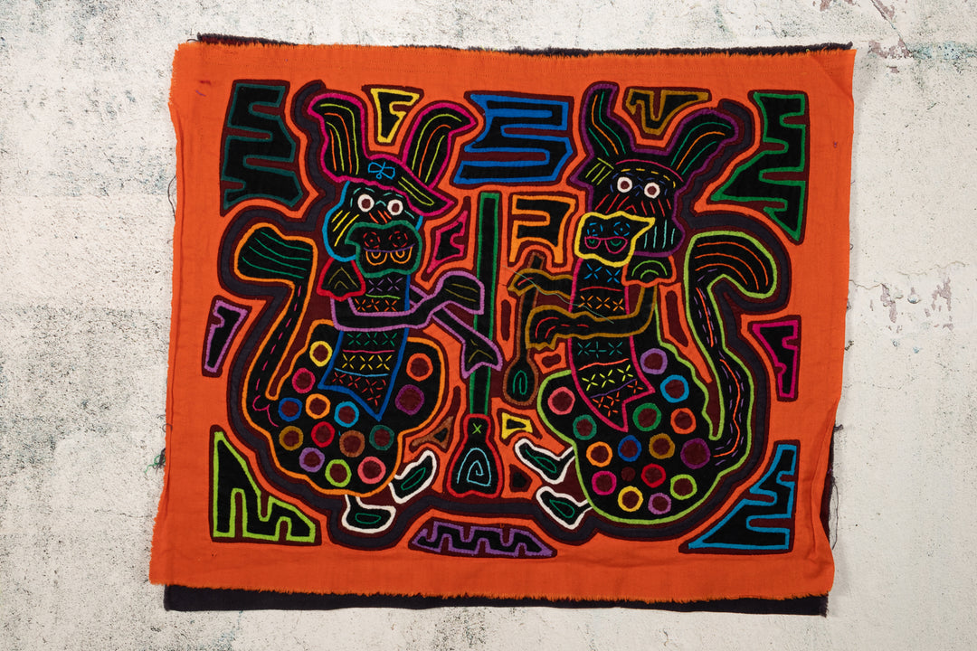 Orange Dancing Kangaroo Mola