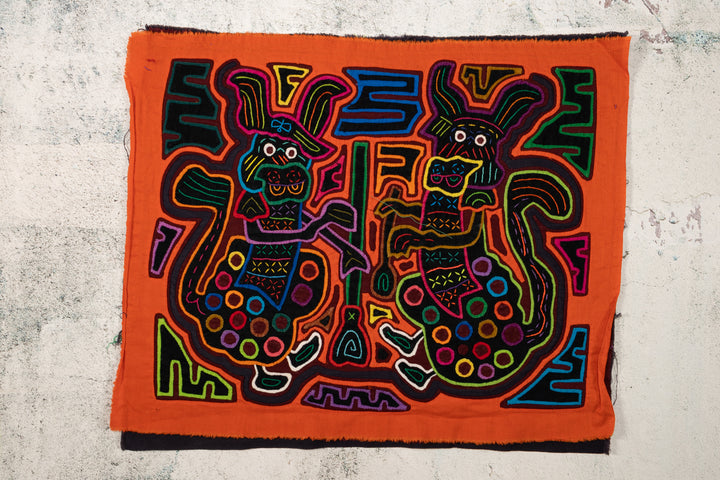 Orange Dancing Kangaroo Mola