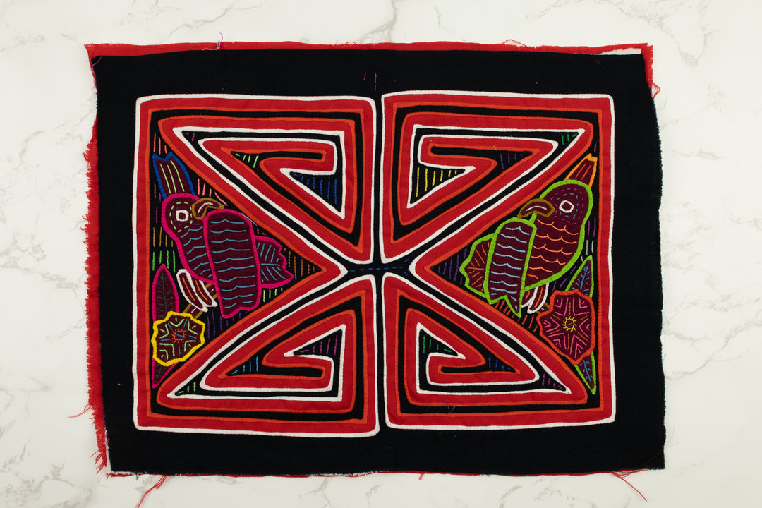 Geometric Bird Panama Mola