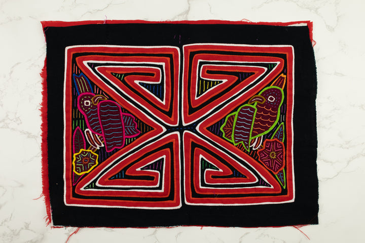 Geometric Bird Panama Mola