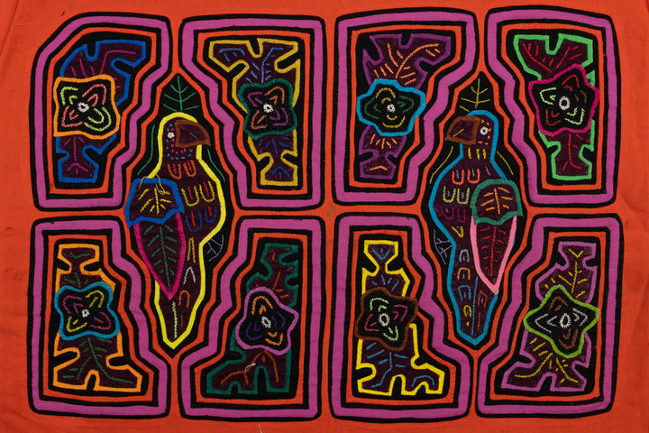 Orange Parrot Bird Mola