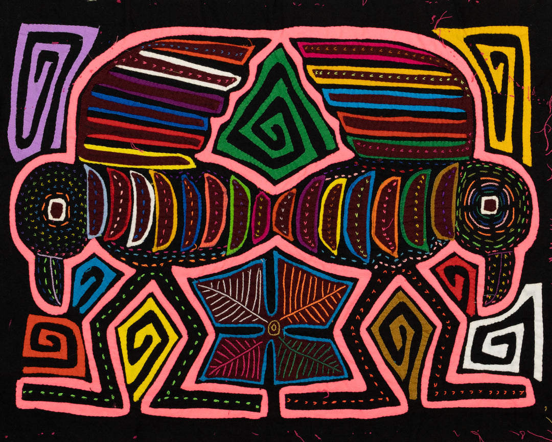 Siamese Twin Bird Panama Mola