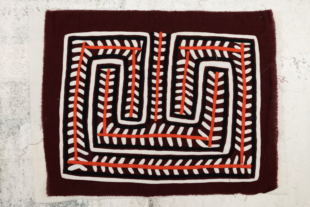 Hermit Crab Sand Design Panama Mola