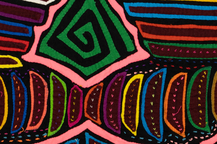 Siamese Twin Bird Panama Mola