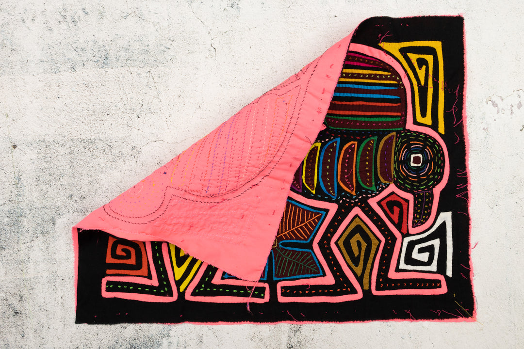 Siamese Twin Bird Panama Mola