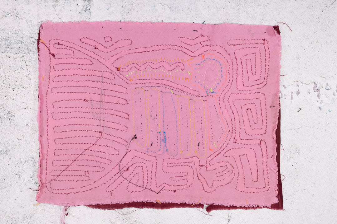 Big Tail Toucan Parrot Mola