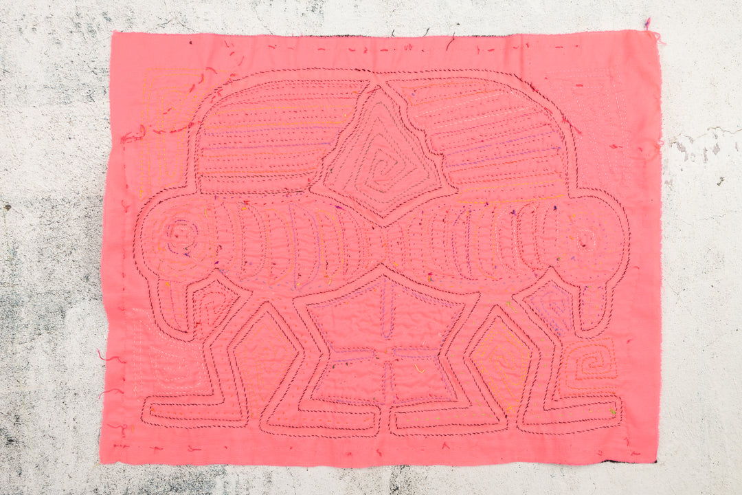 Siamese Twin Bird Panama Mola